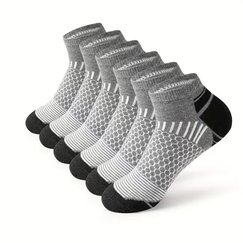 12足組 メンズ アスレチックソックス ハニカムデザイン ウ - Ankle Sock Low Cut のレビューと価格