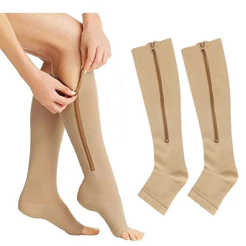1/2/3/4ペア医療用圧迫ストッキング スポーツ用圧力ロン - Compression Sock Medical のレビューと価格