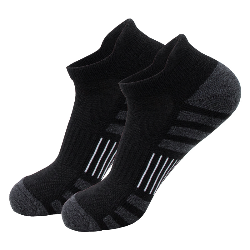 男女兼用 クッション性のある通気性のあるアンクル丈アスレチッ - Ankle Sock Low Cut のレビューと価格