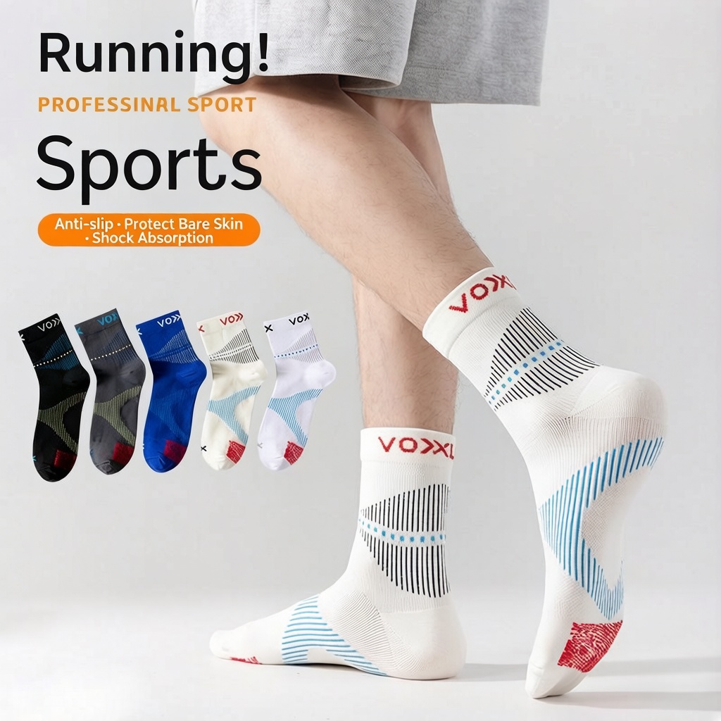 WRELS 1/2/3足セット ランニング用スポーツソックス - Athletic Sock Cushion のレビューと価格