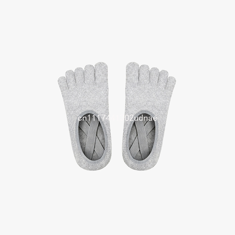 竹繊維を使用した、5本指タイプのピラティス・ヨガソックス。滑 - Toe Sock Split のレビューと価格