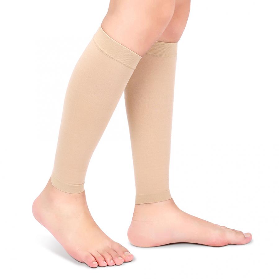 プラスサイズ S-5XL ランニング用アスレチックコンプレッ - Compression Sleeve Calf のレビューと価格