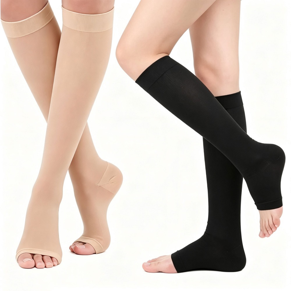 つま先なしのコンプレッションソックス。医療用サポート。S～X - Compression Sock Medical のレビューと価格