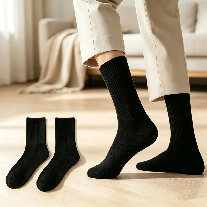 メンズ用スポーツソックス2足セット。吸湿速乾性に優れたクッシ - Athletic Sock Cushion のレビューと価格
