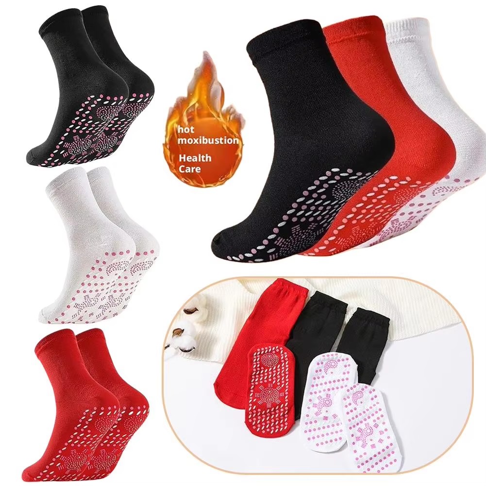 1/3/5足セット 冬用 自発熱ソックス 保温ソックス 柔ら - Thermal Sock Winter のレビューと価格