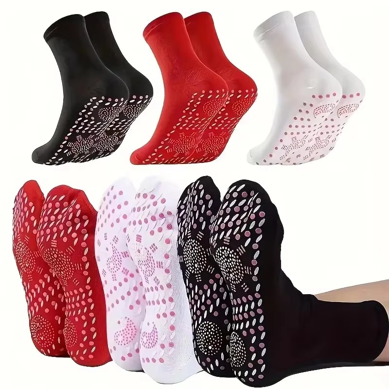 1/3/5足セット 冬用 自発熱ソックス 保温ソックス 柔ら - Thermal Sock Winter のレビューと価格