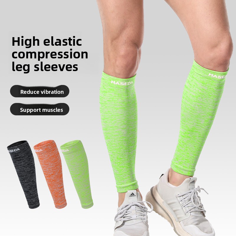 通気性のある加圧レッグソックス、スポーツ用カーフスリーブ、屋 - Compression Sleeve Calf のレビューと価格