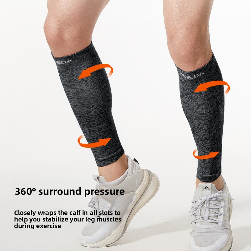 通気性のある加圧レッグソックス、スポーツ用カーフスリーブ、屋 - Compression Sleeve Calf のレビューと価格